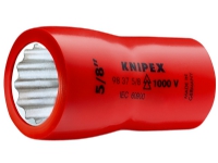 Knipex VDE dubbel insexnyckel, 1/2, 3/8 (98 37 1/2)
