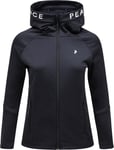 Peak Performance Women's Rider Zip Hood Black/Black, M