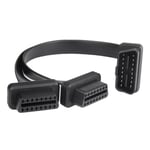 2 till 1 rak OBD2-kabel med 16 PIN – 30 cm fördelningskabel