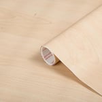 d-c-fix papier adhésif pour meuble effet bois Érable - film autocollant décoratif rouleau vinyle - pour cuisine, porte, table - décoration revêtement peint stickers collant - 90 cm x 2,1 m