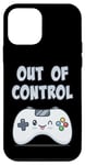 Coque pour iPhone 12 mini Out of Control Kawaii Silly Controller Jeu vidéo Gamer