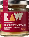 Raw Health Organic Whole Sesame Tahini 170g (Pack of 3)