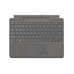 Microsoft Surface Pro 9, 8 or Pro X - Signature Type cover - Silver