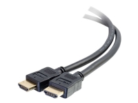 C2G 20ft 4K HDMI Cable with Ethernet - Premium Certified - High Speed 60Hz - HDMI-kabel med Ethernet - HDMI hann til HDMI hann - 6.07 m - skjermet - svart - 4K-støtte