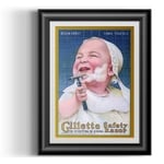 Barba Prints - Gillette Baby Single Ring Safety Razor 13x18 cm