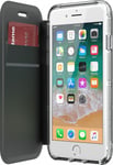 Griffin Ta43988 Survivor Clear Wallet Case Cover For Iphone 8 Plus - Black/cl...