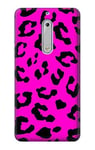 Pink Leopard Pattern Case Cover For Nokia 5
