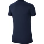 Nike Dri Fit Park Short Sleeve T-shirt Blue M Woman