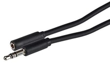 Maplin 3.5mm Aux Stereo 3 pole TRS Jack Plug to 3.5mm Female Jack Extension Cable 5m