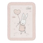 Kikkaboo Mjuk Babyfilt Super 110/140 Centimeter Kaniner I Kärlek Beige