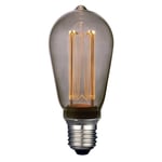 Edison E27 1W Future smoky dim