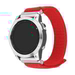 FIXED Nylonrem för Garmin QuickFit 26mm Röd