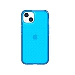 tech21 T21-8924 Evo Check pour iPhone - Coque Ultra protectrice avec Protection Multi-Chute de 15 Pieds, Bleu, iPhone 13
