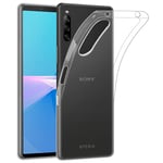 32nd Clear Gel Series - Transparent TPU Silicone Clear Gel Case Cover for Sony Xperia 10 III (2021), Crystal Gel Ultra Thin Case - Clear