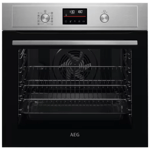 Aeg BPX53506EM Multifunction oven with pyrolytic cleaning, 9 functions, retractable rotary controls