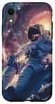 Coque pour iPhone XR Astronautes Galaxie Espace Planètes Espace Astronaute