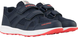 Viking Odda Sneakers, Navy/Red, 27
