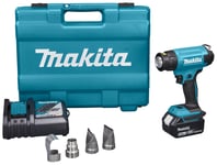 Varmluftpistol Makita DHG181RT; 18 V; 1x5,0 Ah batt.