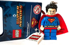 LEGO Superman Keychain/Keyring - Marvel/DC Superheroes 853952