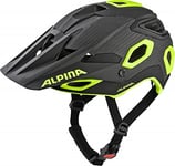 ALPINA Unisex - Adult, ROOTAGE cycling helmet, black-neon-yellow, 57-62 cm