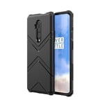 JIANWU Case Cover, For Oneplus 7T Pro Diamond Shield TPU Drop Protection Case(Black) (Color : Black)