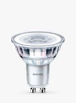 Philips 4.6W GU10 LED Non Dimmable Spotlight Bulb, Warm White, Set of 3