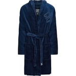 CR7 Cristiano Ronaldo Cotton Bathrobe Navy bomull Large Herr