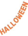 Halloween Banner i Papir - 2,5 meter