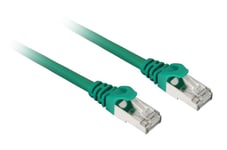 Sharkoon Patch Network Cable Sftp, Rj-45, With Cat.7A Raw Cable (Green, 2 Meters)