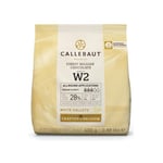 Callebaut Choklad Vita Chokladknappar 400g - W2