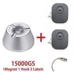 15000gs Magnet+1 krok + 2flik Universal Magnetic Detacher Tag Remover Super Magnetic Eas Alarm Tag Detacher Magnet Upplåsning