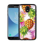 Samsung Galaxy J3 (2017) Soft Case (svart) Fruits On Bits