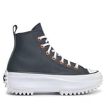 Sneakers Converse Run Star Hike Platform Metallic & Leather A04183C Svart
