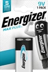 Energizer Max Plus Alkaline 9V Battery