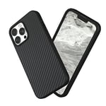 RhinoShield Coque Compatible avec [iPhone 13 Pro Max] | SolidSuit - Housse Fine avec Technologie Absorption des Chocs & Finition Premium - Fibre de Carbone