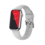 GARETT Action Smartwatch - Vattentät/Puls/Blodtryck/sportlägen Silver