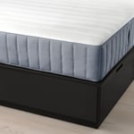 IKEA NORDLI sängstomme m förvaring och madrass 180x200 cm
