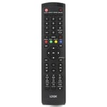Remote Control for Logik L32HED15 32" LED TV Built-in DVD Player  - With Two 121AV AAA Batteries Included