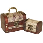 Something Different Map Chests (Set Of 2) SD699