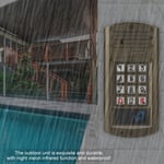 100-240V 7inch HD Screen Wired Doorbell Waterproof Video Intercom Door Bell( HEN