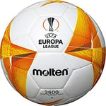 Molten Réplika Ballon d'entraînement UEFA Blanc/Orange/Noir Taille 5