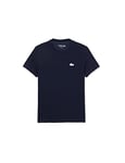 Lacoste Women's Tf9246 tee & Turtle Neck Shirt, Navy Blue, 12 (M)