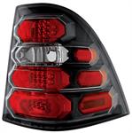 IPCW LEDT-8001CB baklampor klara/svarta LED