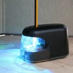 Elektrisk pennvässare driven av AA-batteri, automatisk briljant vässare för pennor och färgpennor (diameter 6-8 mm) med behållare