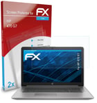 atFoliX 2x Screen Protection Film for HP 470 G7 Screen Protector clear