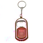 Arsenal FC Nyckelring Ficklampa Flasköppnare One Size Röd Red One Size