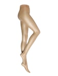 Tuva Sculpting Tights Lingerie Pantyhose & Leggings Beige Swedish Stockings