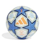 adidas Fotboll Dam Champions League Final 2024/25 Lisbon Pro Matchboll - Vit/Orange/Blå, storlek Ball SZ. 5