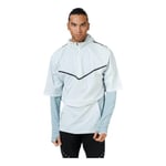Nike M NK SPHR TRSFM Top TCH PCK Sweat-Shirt Homme, Barely Grey/Aviator Grey/Black, FR : S (Taille Fabricant : S)