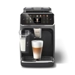 Philips Machine à Expresso Entièrement Automatique 5500 Series – 20 Boissons Chaudes et Glacées, Carafe à Lait LatteGo Facile à Nettoyer, SilentBrew 40% plus Silencieuse, QuickStart, Gris (EP5544/50)